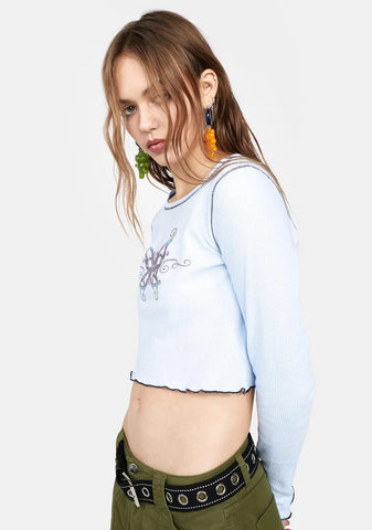 Let 'Em Wonder Crop Top