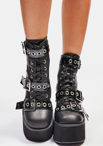 Finding Demons Combat Boots