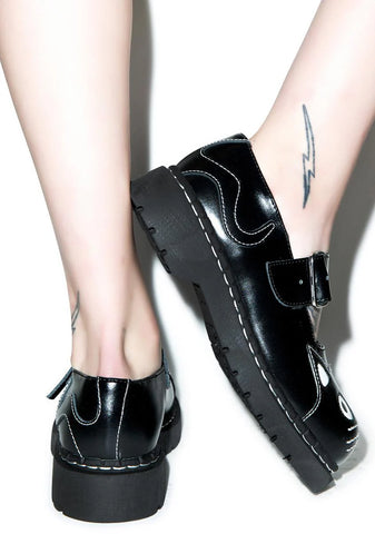 Anarchic Kitty Mary Janes