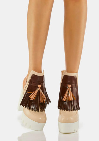 Story Platform Boots