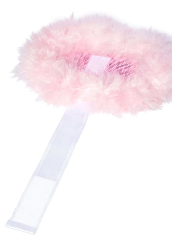 Somewhere Nowhere Fluff Tag - Pink