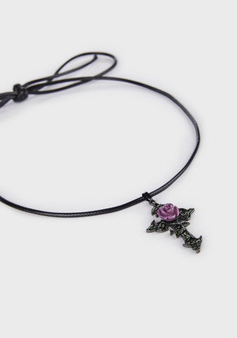 Being Divine Cross Necklace