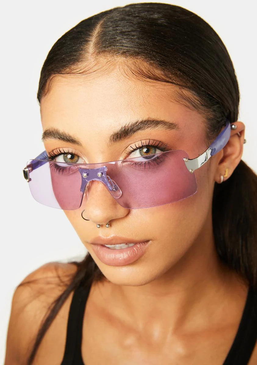 Purple Night Glasses