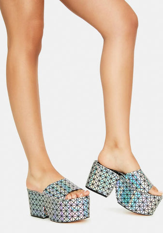 Silver Armour Platform Slides