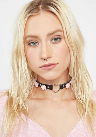 Never Dies Flower Choker