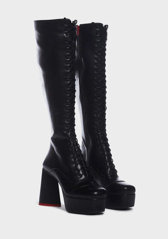 Too Cute Combat Boots