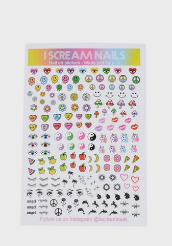 Nail Art Stickers #2