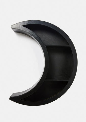 Dark Side Crescent Moon Shelf