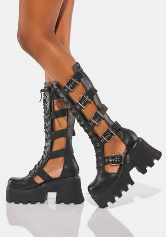 Rotten Apple Gladiator Sandals