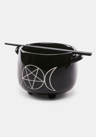 Dark Of Night Soup Bowl- Black
