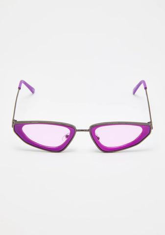 Grape Classy But Sassy Tiny Sunglasses