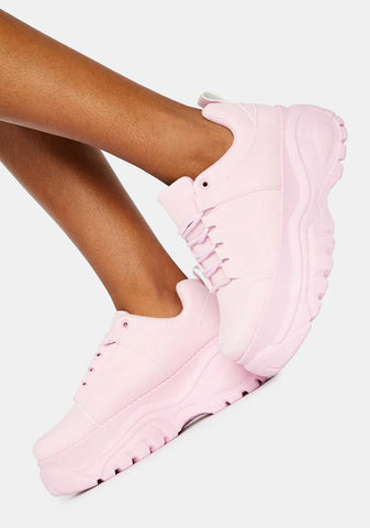 Bubblegum Soar High Platform Sneakers