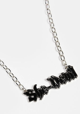 Claws Out Charm Necklace