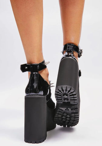 Without A Pulse Platform Mary Janes