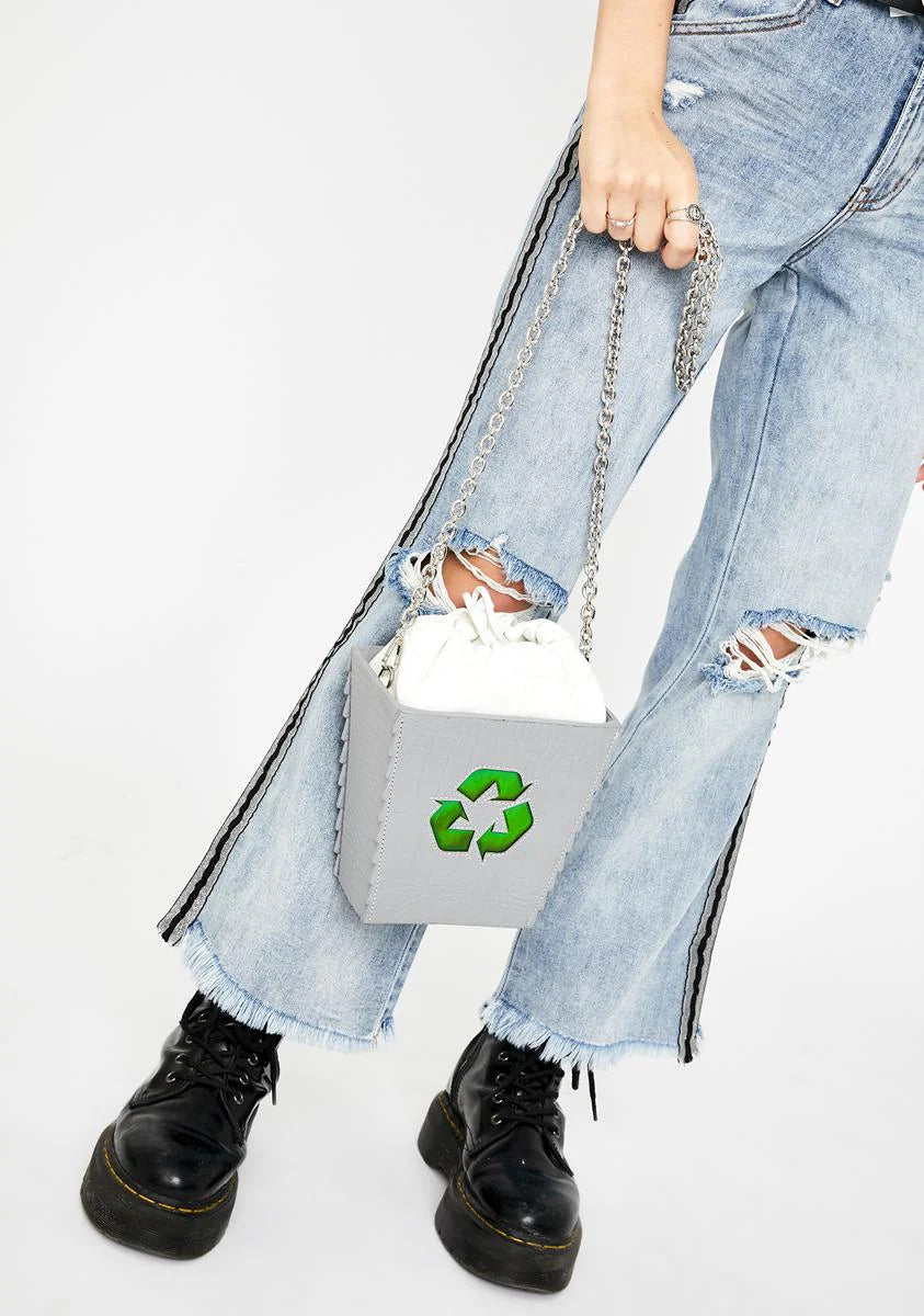 Recycle Bin Crossbody Bag