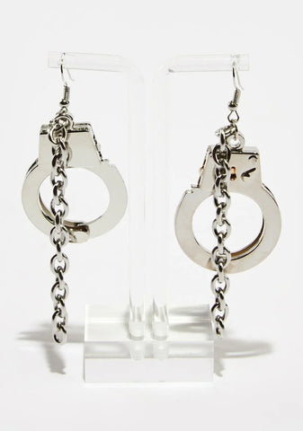 Atmosphere Handcuff Earrings