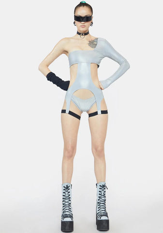 Digital Inferno Reflective Bodysuit