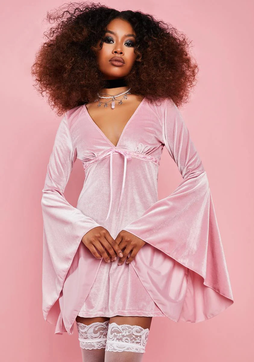 The High Priestess Velvet Dress