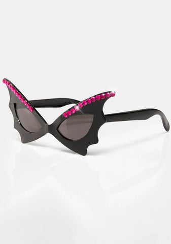 Pink Labyrinth Cat Eye Sunglasses