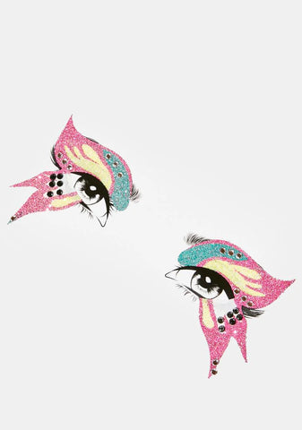 Catch The Magic Butterfly Eye Decorations