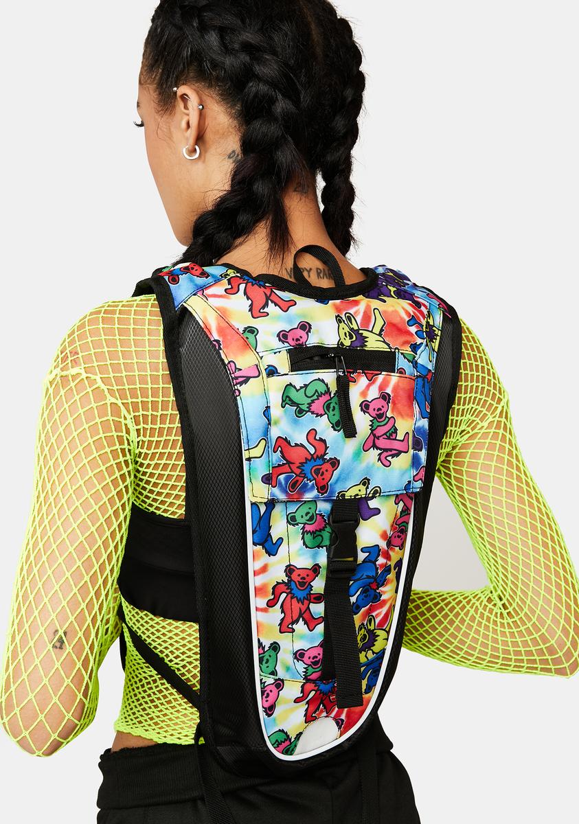 Grateful Dead Tie Dye Hydration Bag
