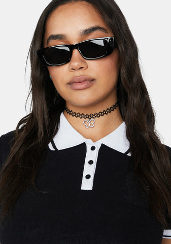 Under The Palms Cat Eye Sunglasses