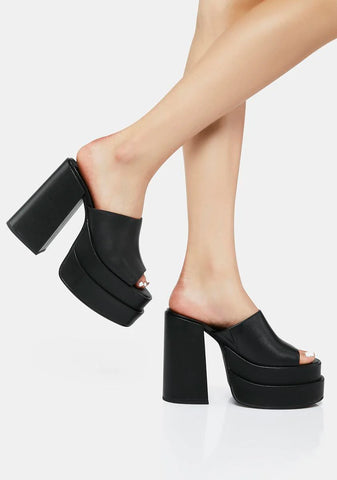 Cagey Platform Heels