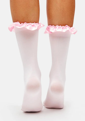 Baby Full Of Sass Ruffle Trim Socks