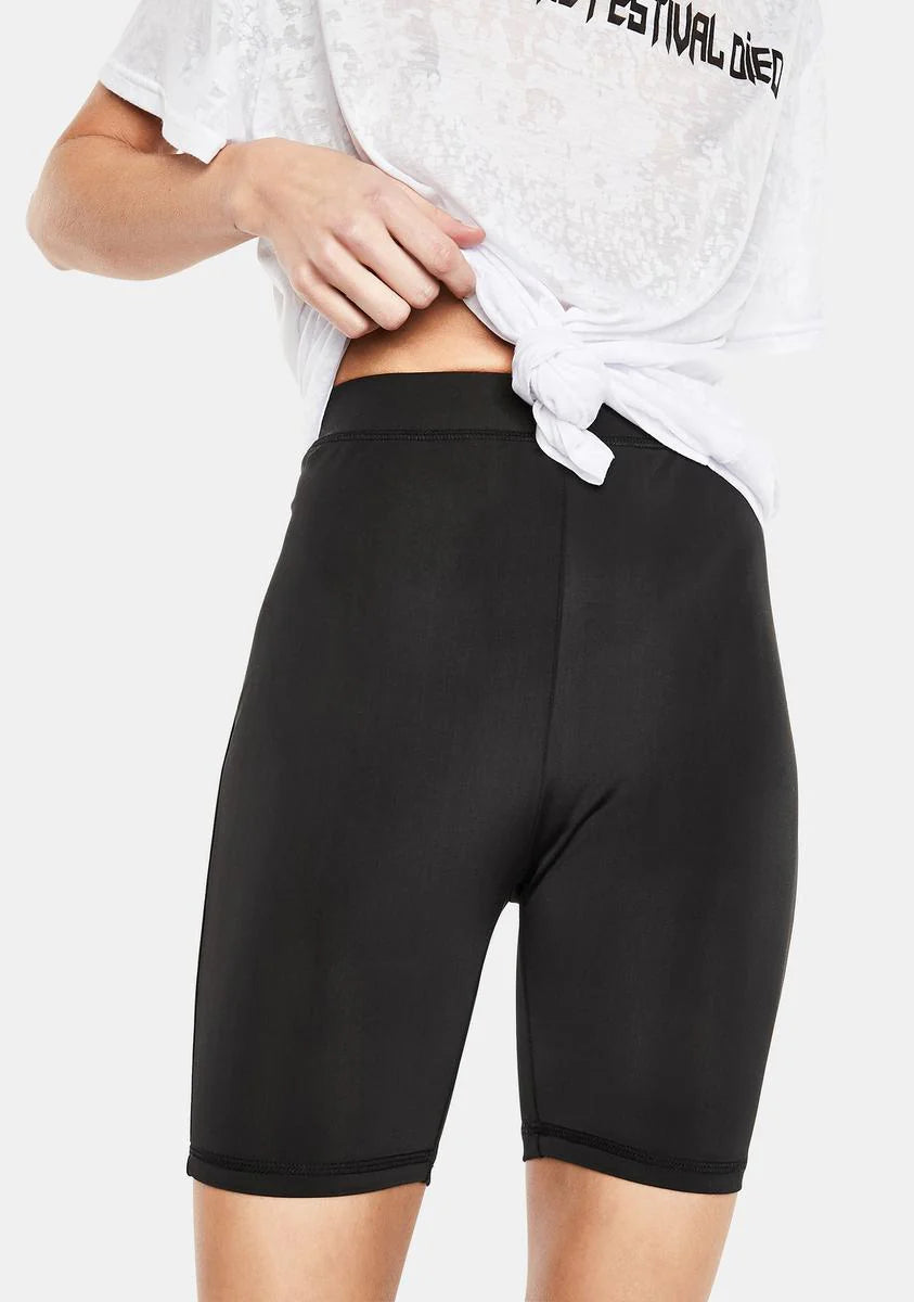 Body Talk High Waist Biker Shorts