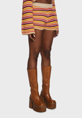 Sun Rebels Striped Shorts