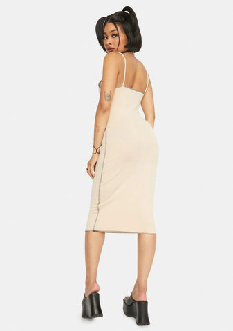 Sand Midi Dress