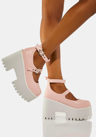 Rock Me Gently Platform Heels