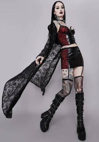Days Of Sin Lace Duster