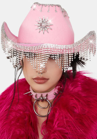 Say Yes Rhinestone Cowboy Hat