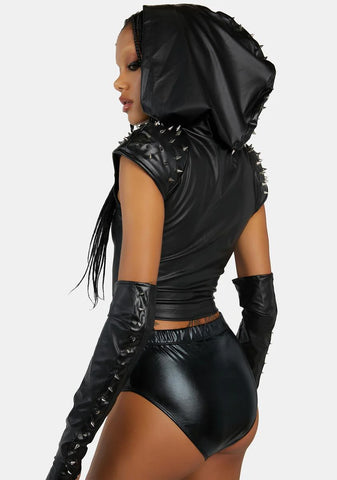 Savage Catalyst Hooded Spike Top