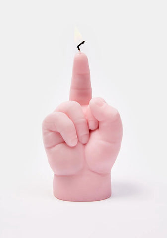 Pink Baby Fuck You Candle
