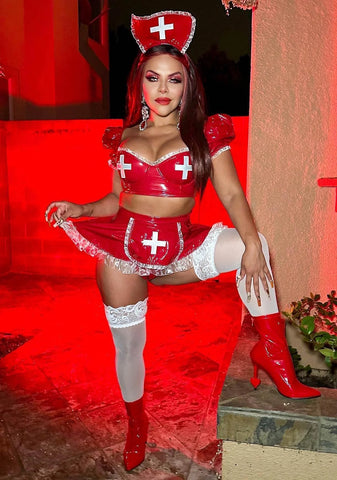 First Aid Babe Costume Set