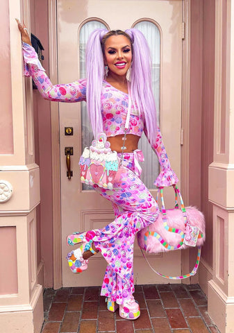 Sweet Pieces Flare Pants