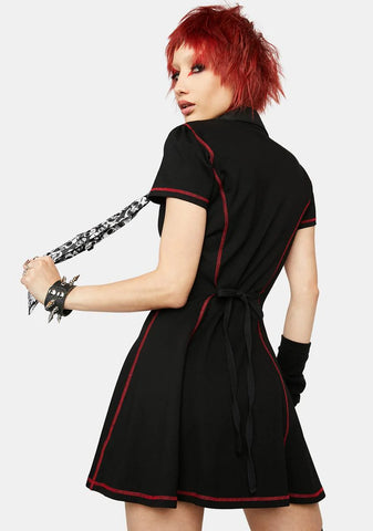 Wicked Punk Mini Dress