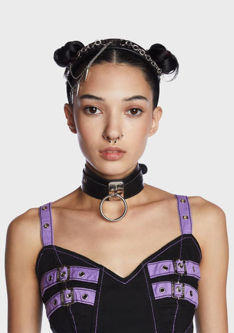 Let Down Hard Studded Headband