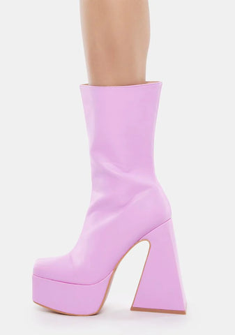 Kiss That Mystique Platform Boots