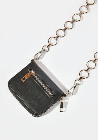 Ready Or Not Chain Wallet Bag