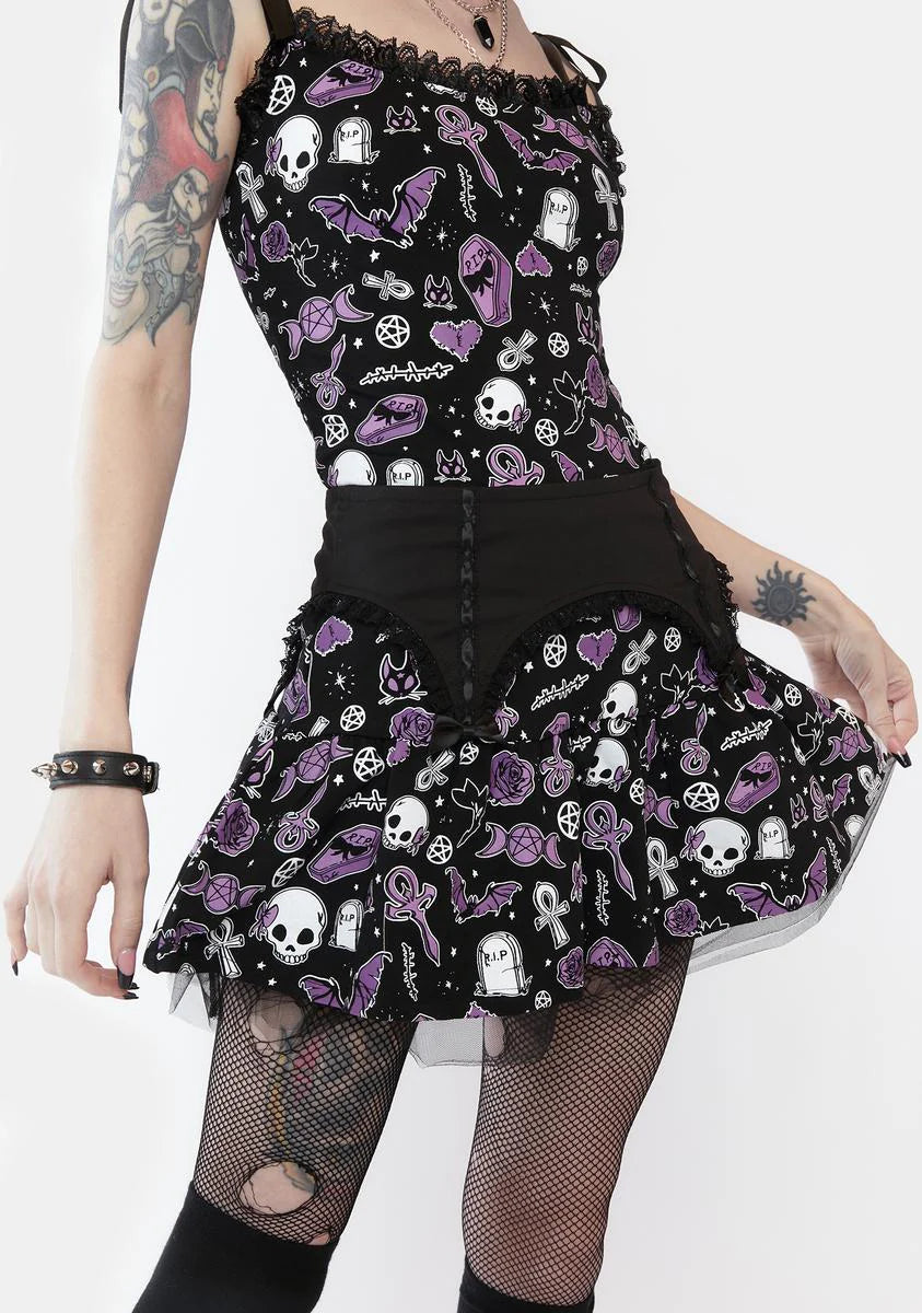 Magick Around Me Mini Skirt