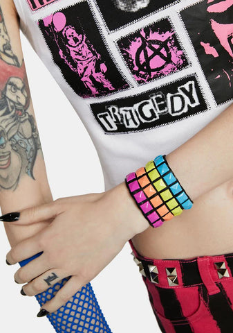 Night Of Fun Studded Bracelet