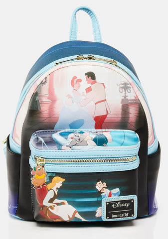 Cinderella Princess Scenes Mini Backpack