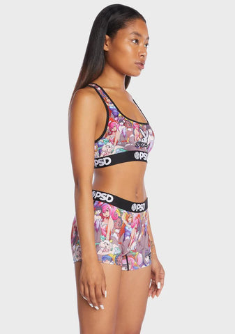 Playboy Cyber Bunnies Sports Bra