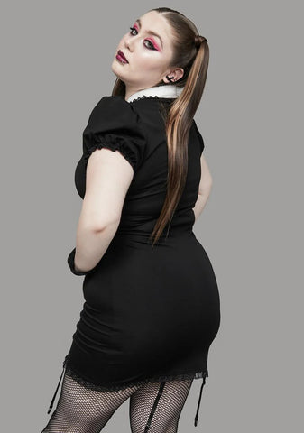 True Edge Of Tonight Cutout Mini Dress