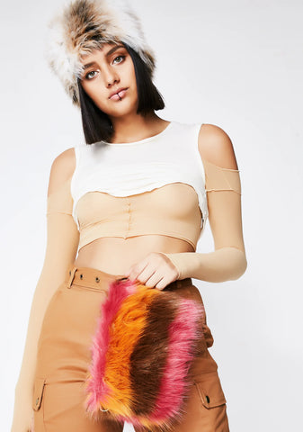 Out Of Line Fuzzy Bag