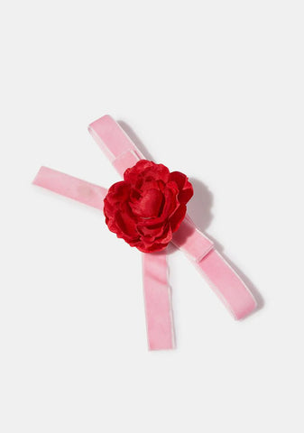 Roses Are Red Choker