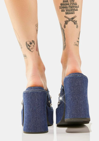 That's Showbiz Baby Platform Sandals